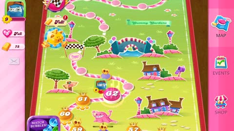 Level 62 CandyCrush Saga with Pfydaux