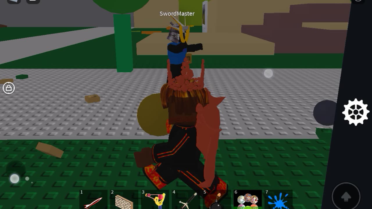 Playing Roblox Crossroads