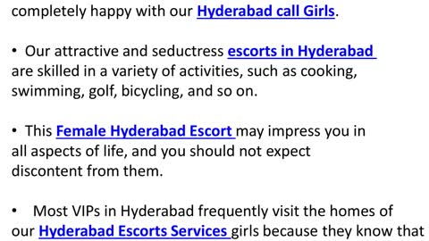 Expert Hyderabad Escorts | Ashnai Mittal