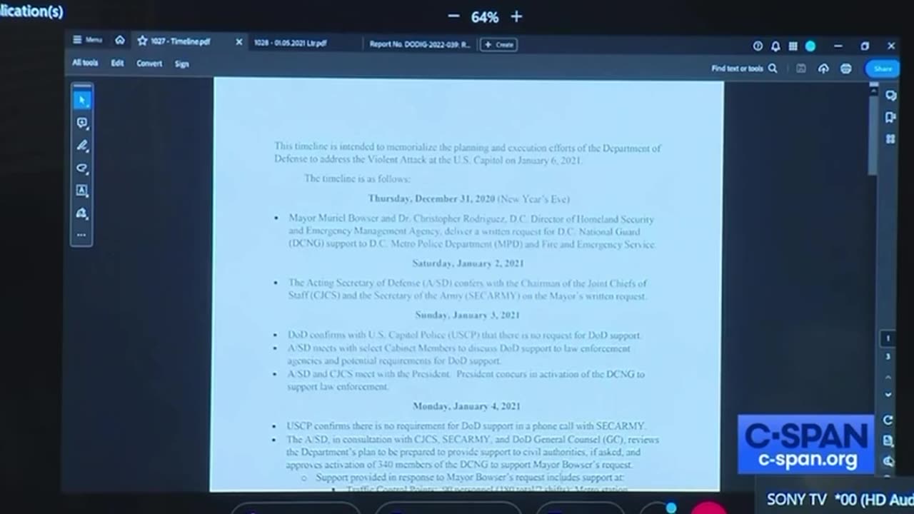 J6 Testimony by Kash Patel - 2