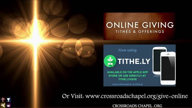 Hebrews 10 - Crossroads Chapel Livestream- July 17th 2022