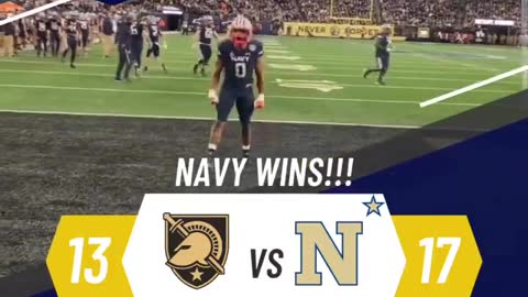 Army - Navy Game 2021: And The Winner is... NAVY!