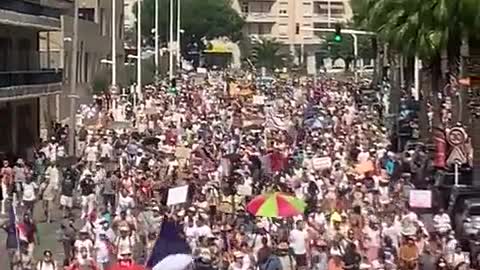 Entire City Of Toulon, France Rebel Against Macron's Health Apartheid Passes