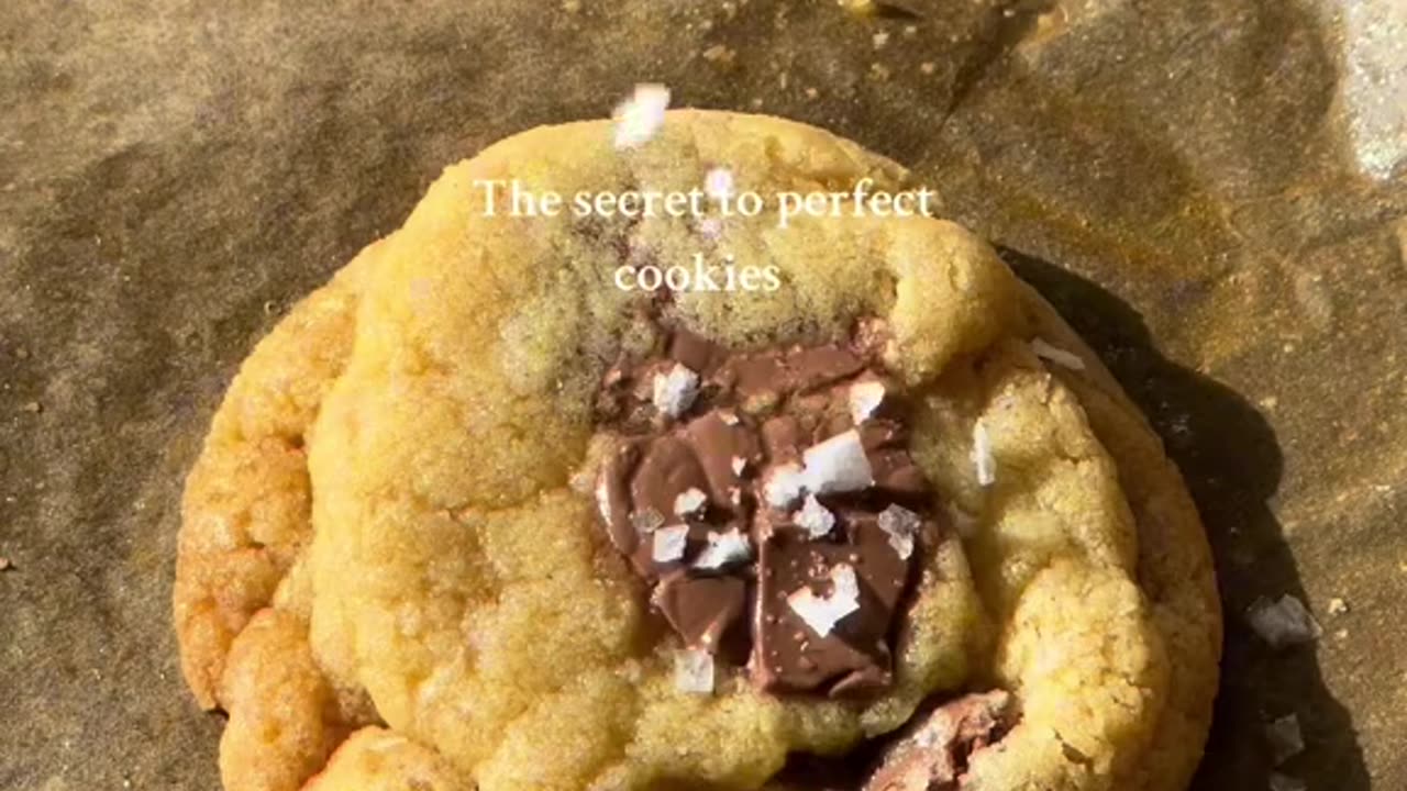 the secret to make a cookies