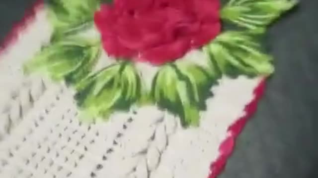 Crochet Table Runner l Decorative Crochet Table Runner #Shorts