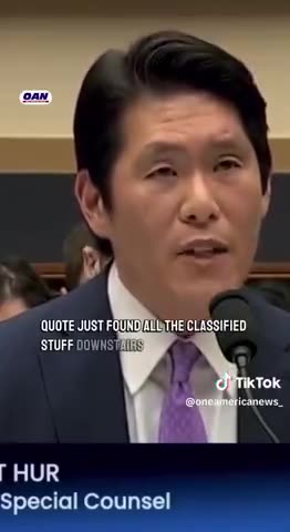 Former Special Counsel Robert Hur confirmed