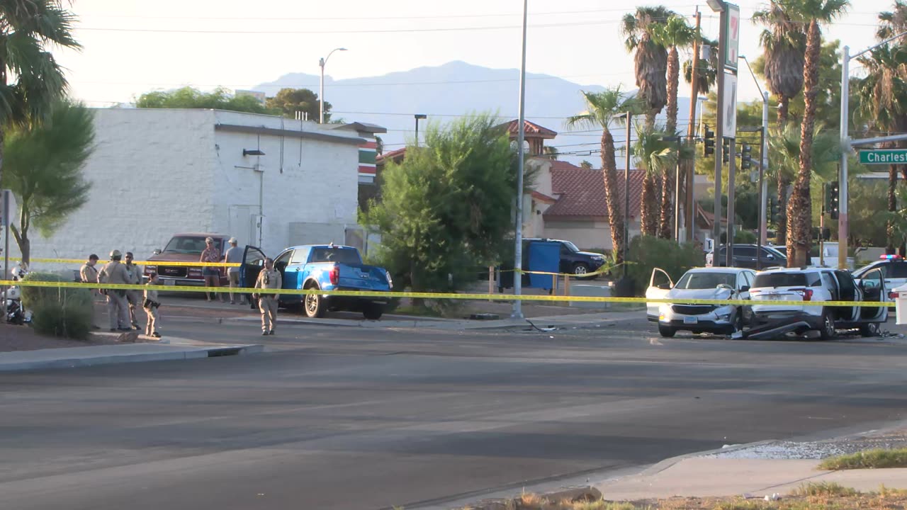 Major Crash Sends 3 To Hospital ant Arden St and Nevada St