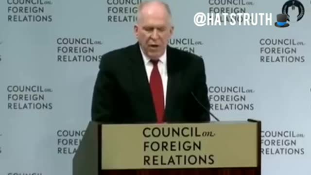 CIA John Brennan - Admits CHEM-TRAIL PROGRAM