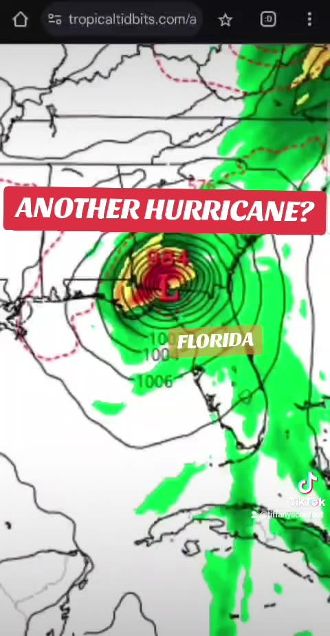 ROUND #4 FLORIDA'S BACK TO BACK HURRICANES 🙏🏽 #DEBBIE #HELENE #MILTON #NADINE #NEXT ? #BACKTOBACK