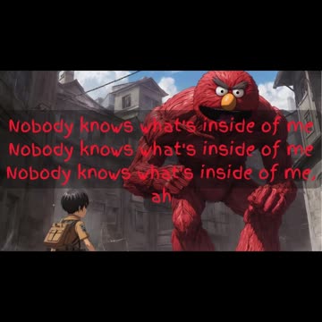 [Elmo sings/AI Cover] Attack on Titan/Shingeki no Kyojin Final Season Opening Sim - The Rumbling