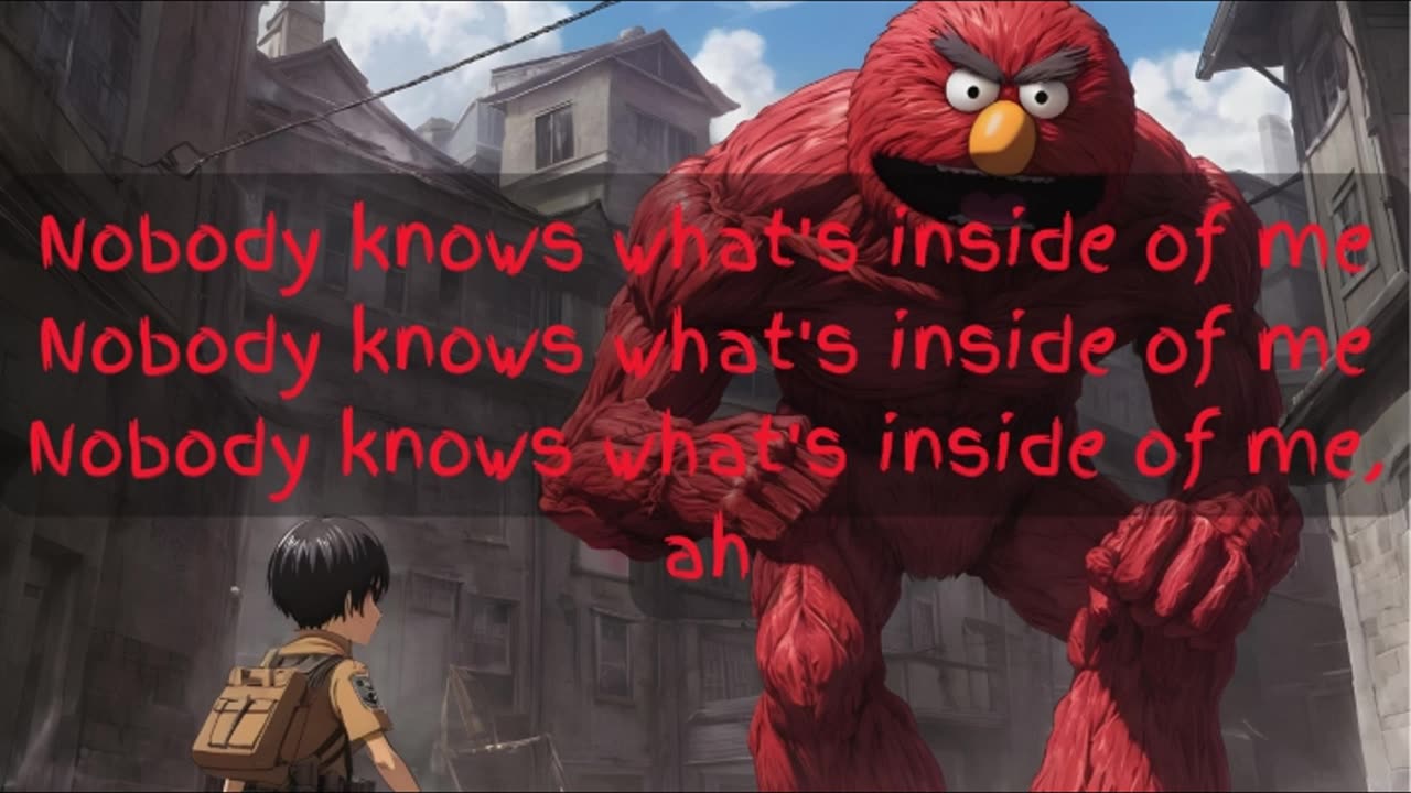 [Elmo sings/AI Cover] Attack on Titan/Shingeki no Kyojin Final Season Opening Sim - The Rumbling