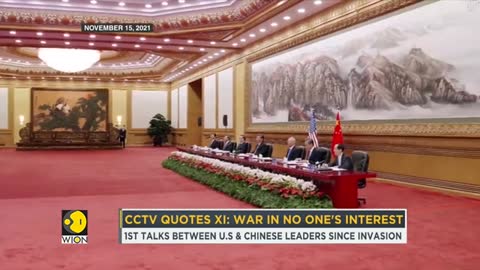 Ukraine-Russia war update- First talks between US & Chinese leaders since invasion - WION