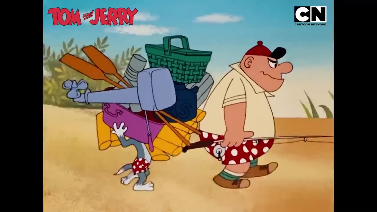 Cartoon Tom and Jerry’s Epic Chase