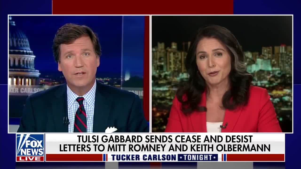 Tulsi Gabbard pulls out wild card in feud with Mitt Romney