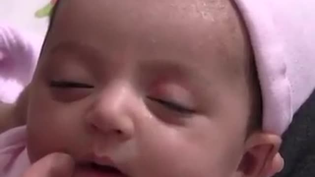 Cute baby dreaming, beautiful!