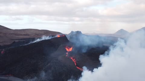 Sighting Lava From Volcano