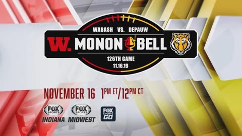 2019 - FOX Sports Monon Bell Telecast Promo (DePauw vs. Wabash)