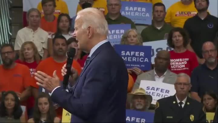 Biden sends threatening message to gun-owning patriots in PATHETIC speech!!