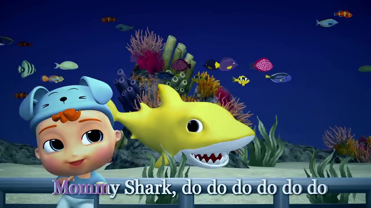 Baby shark, kids, song, baby, mummy, daddy, grandmother, grandfather,