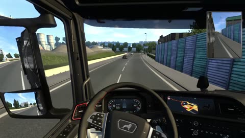 Drriving my NEW MAN TGX for the 2nd time - Gaming Bear | ETS2