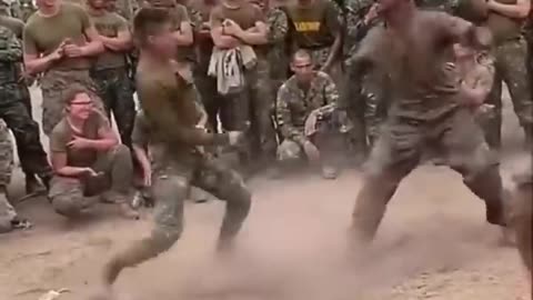 Best Friendly Knight Fighting Between Best Philippine Marine versus USMC