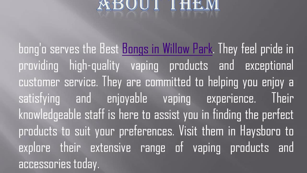 The Best E-Juice in Willow Park