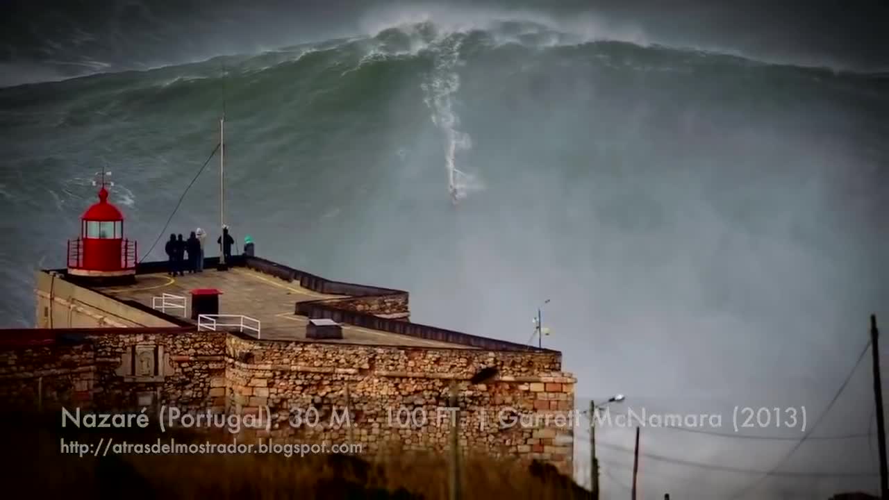 The biggest waves of all times