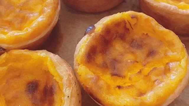 crispy egg tart