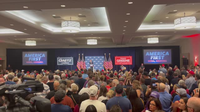 Matt Gaetz & MTG - America First Rally Phoenix