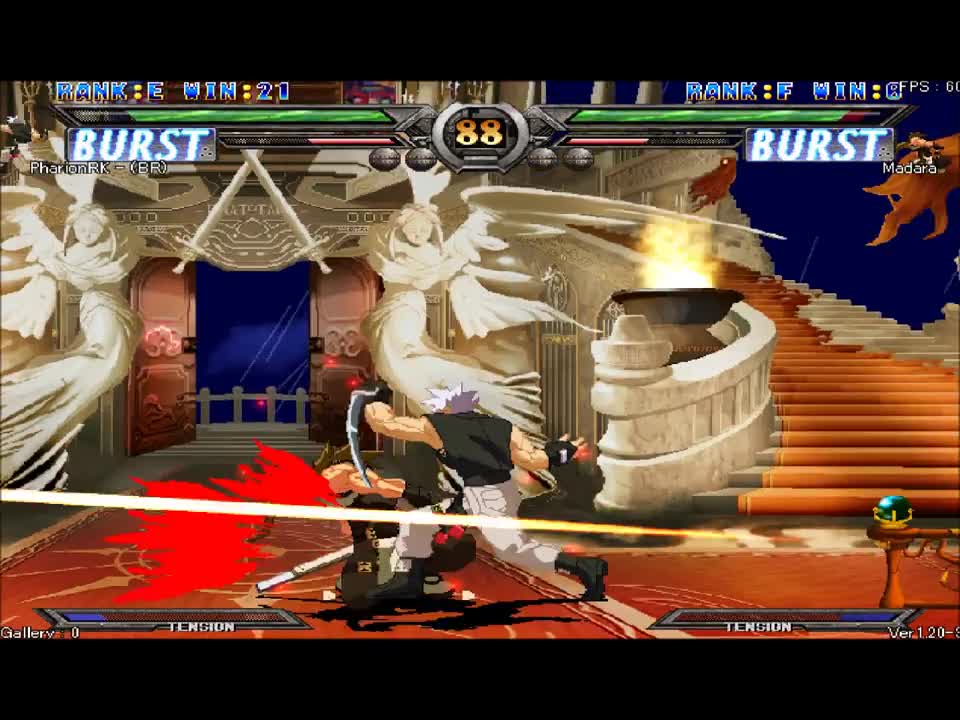 Guilty Gear XX #Reload - PharionRK (BRA) vs. Madara (BRA) - 08/10/2012 - (Chipp Zanuff)