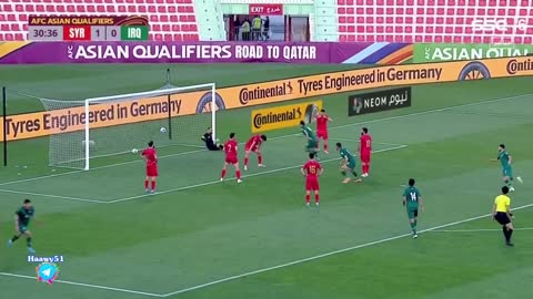 هدف التعادل للعراق