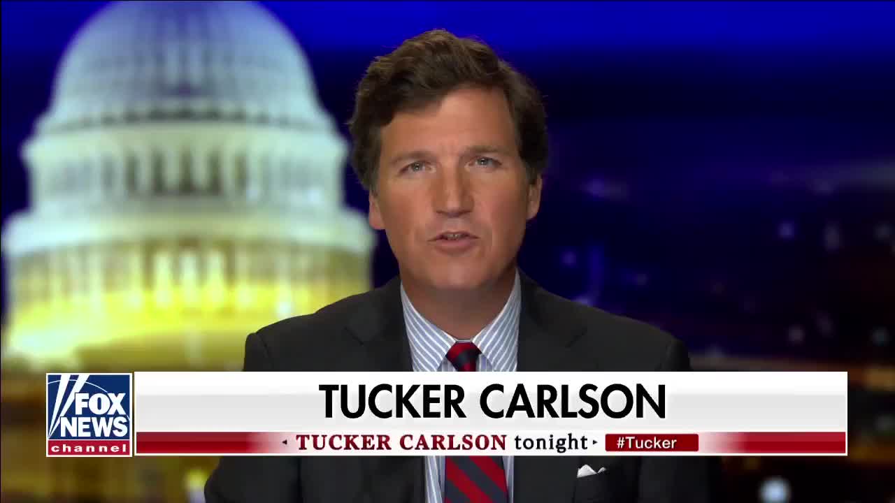 Tucker on Zuckerberg and Dorsey in front of the senate.