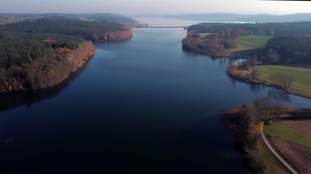 Lake Drone View | River Drone View
