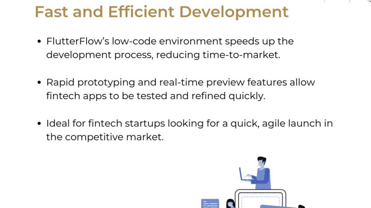 5 Reasons Why FlutterFlow Is Ideal for Fintech Applications