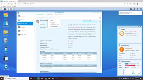 Upgrading a Synology Hard Drive to Add Capacity to NAS