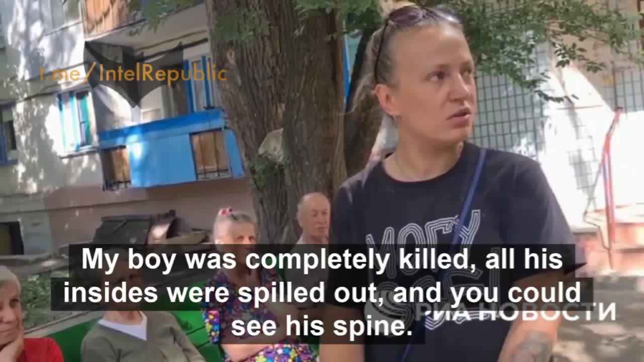 'HIS INSIDES WERE SPILLED OUT': A MOTHER recounts. Part 1