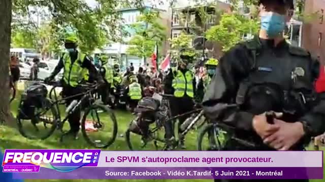 Courte extrait - Manifestation 5 Juin 2021 Montréal