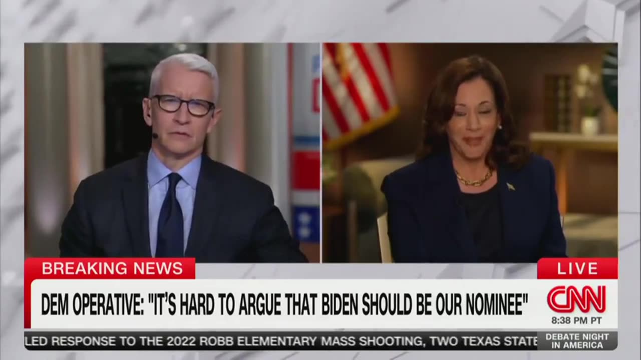 CNN PRESSES Kamala Harris During Interview -- 'Is This How Biden Is Every Day?"