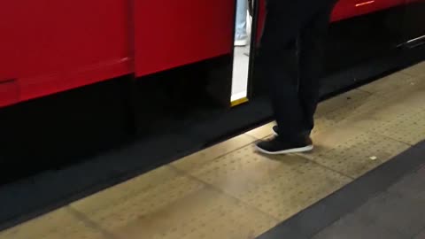 Catching the Trolley in Downtown San Diego at night... Episode 1...