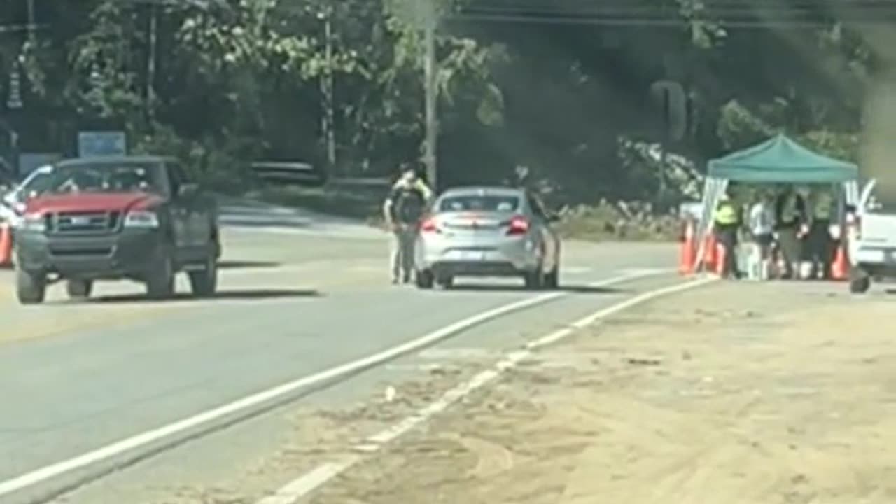 Chimney Rock, North Carolina people are being stopped from going in