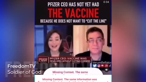 Pfizer CEO Still hasn’t taking the vaccine