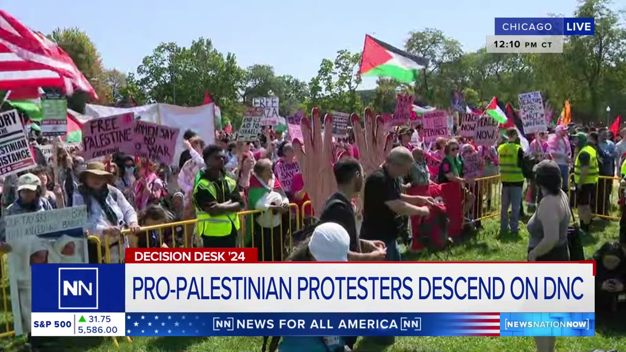 'Anything is possible': Pro-Palestinian protests descend on DNC | NewsNation Now