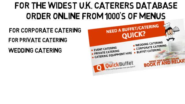 Catering Quotes - Quality Party Buffet Caterers in London, Essex, Kent, Hertfordshire, Surrey