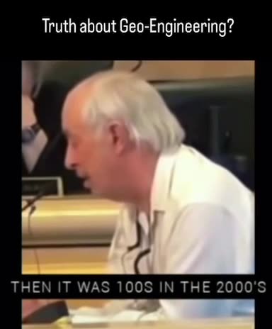 Show this to someone when they tell you that geoengineering/chemtrails are conspiracy theories.