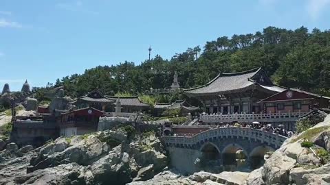 Haedong Yonggungsa Temple in Busan, Korea