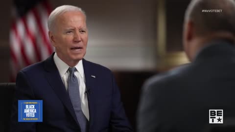 BIDEN "Look at the heat I'm getting because"