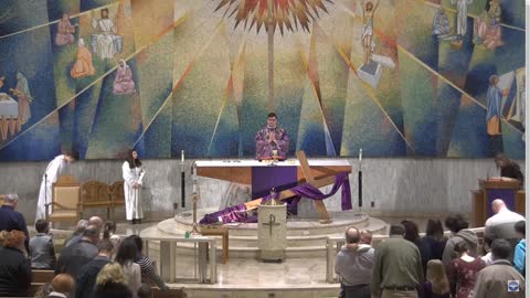 NCTV45 CATHOLIC MASS FROM HOLY SPIRIT PARISH (ST VITUS SITE) 9 AM SUNDAY APRIL 3 2022