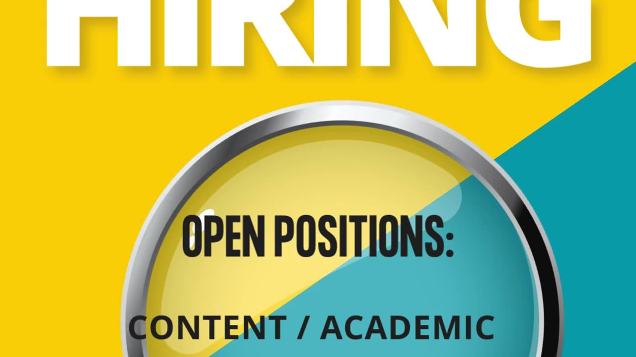 Content / acdemaic writer Hiring /// Apply now!