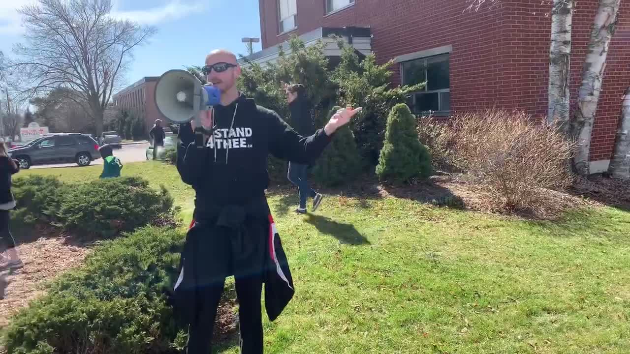 Protest against Halton Catholic School Board