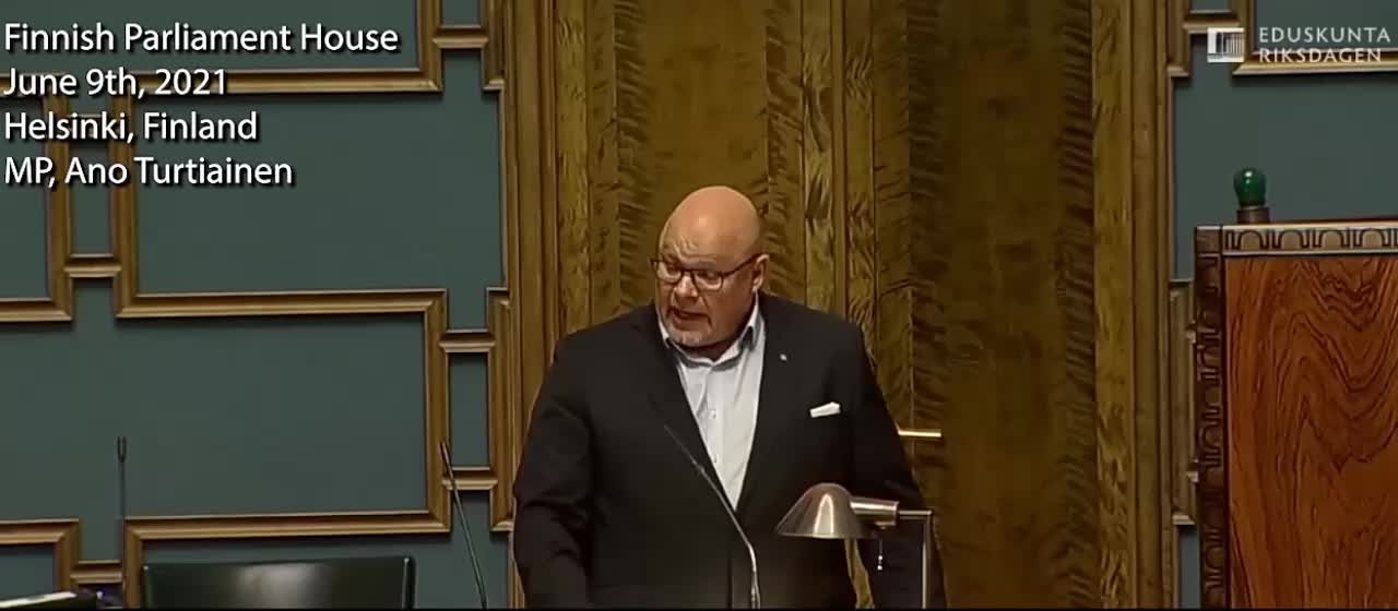 Rede im finnischen Pasrlament am 09.06.2021